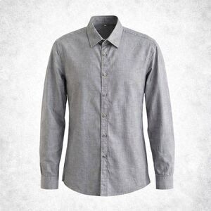 Paul Jones Men’s Long Sleeve Slim Fit Dress Shirt L